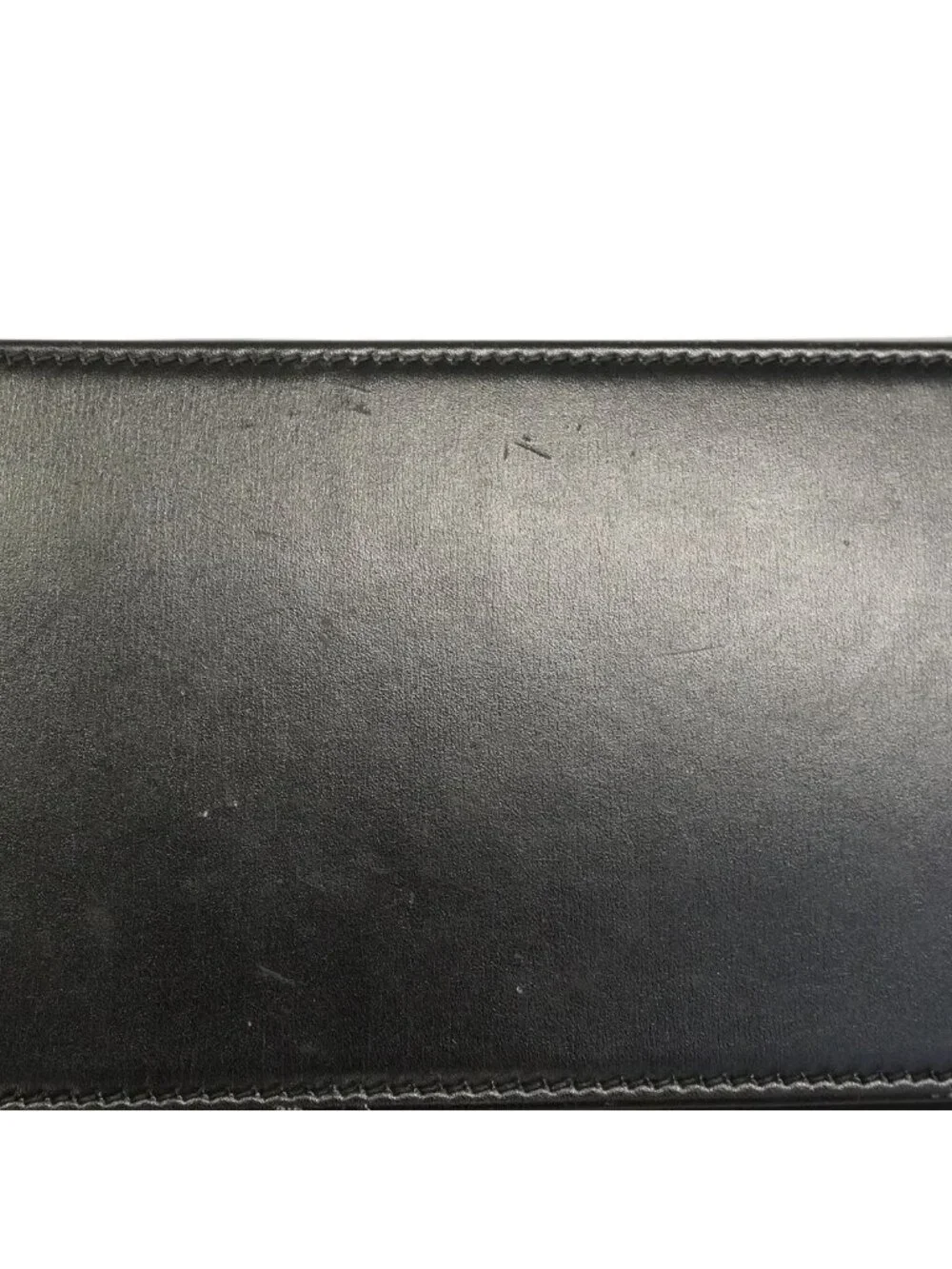 Hermes Handbag Paris Bombay 27 Box Calf Black Natural Silver